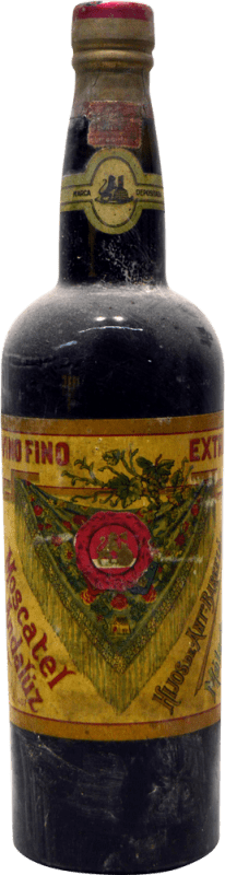 73,95 € Бесплатная доставка | Сладкое вино Hijos de Antonio Barceló Andaluz Коллекционный образец 1940-х гг