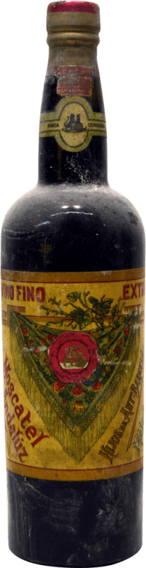 Kostenloser Versand | Süßwein Hijos de Antonio Barceló Andaluz 1940's Spanien Moscatel — Muskateller 75 cl Sammlerstück Nicht zum Verzehr Geeignet