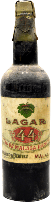 Carrasco & Benítez Lagar 44 Málaga Rancio 1940's 75 cl Ejemplar Coleccionista – No Apto para Consumo