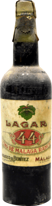 44,95 € | Verstärkter Wein Carrasco & Benítez Lagar 44 Málaga Rancio Sammlerexemplar aus den 1940er Jahren Spanien 75 cl