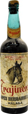 López Hermanos Trajinero 1940's Amontillado 10 Anos 75 cl Garrafa de Colecionador – Não Própria para Consumo