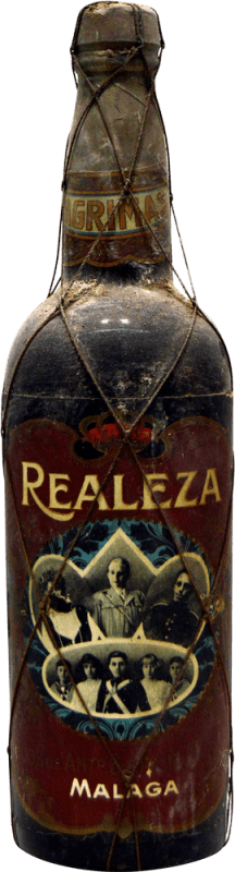 371,95 € | Fortified wine Hijos de Antonio Barceló Realeza Málaga Lágrimas Collector's Specimen 1920's Spain Bottle 75 cl