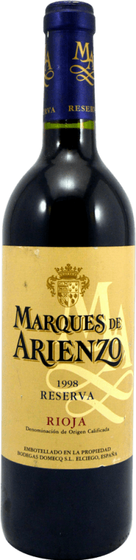 Free Shipping | Red wine Marqués de Arienzo Collector's Specimen Reserve D.O.Ca. Rioja The Rioja Spain 75 cl