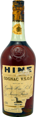 Cognac Conhaque Thomas Hine V.S.O.P. Espécime de Colecionador década de 1980 Cognac 70 cl