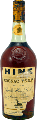 Coñac Thomas Hine 1980's Cognac VSOP Very Superior Old Pale — Muy Superior Viejo 70 cl Ejemplar Coleccionista No Apto para Consumo