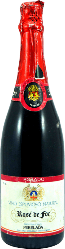 45,95 € Envio grátis | Espumante rosé Perelada Rosé de Foc Espécime de Colecionador década de 1980