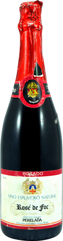 33,95 € | Rosé sparkling Perelada Rosé de Foc Collector's Specimen 1980's Spain Bottle 75 cl