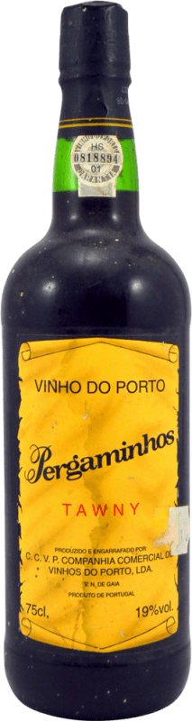 Kostenloser Versand | Likörwein CCVP Companhia Comercial de Vinhos de Porto Pergaminhos 1980's Tawny I.G. Porto Porto Portugal 75 cl Sammlerstück Nicht zum Verzehr Geeignet