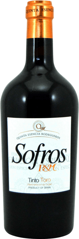 送料無料 | 赤ワイン Quinta Esencia Sofros P&M 高齢者 D.O. Toro カスティーリャ・イ・レオン スペイン Tempranillo 75 cl