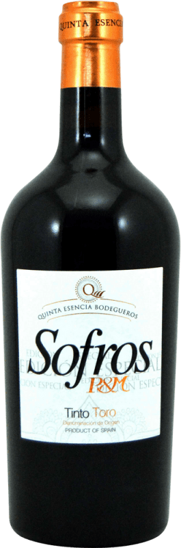 Free Shipping | Red wine Quinta Esencia Sofros P&M Aged D.O. Toro Castilla y León Spain Tempranillo 75 cl Free Shipping | Red wine Quinta Esencia Sofros P&M Aged D.O. Toro Castilla y León Spain Tempranillo 75 cl