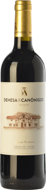 37,95 € 免费送货 | 红酒 Dehesa de los Canónigos 岁 D.O. Ribera del Duero 瓶子 Magnum 1,5 L