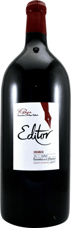66,95 € | 赤ワイン Pagos de Leza Editor Crianza — クリアンサ D.O.Ca. Rioja ラ・リオハ スペイン Tempranillo — テンプラニーリョ スペシャルボトル 5 L