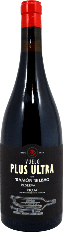 Free Shipping | Red wine Ramón Bilbao Vuelo Plus Ultra Reserve D.O.Ca. Rioja The Rioja Spain Tempranillo 75 cl