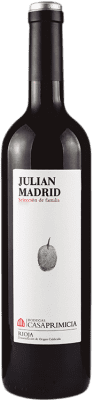 Casa Primicia Julian Madrid Selección de Familia Tempranillo Rioja 75 cl