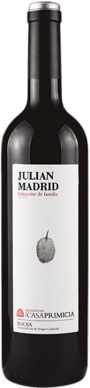 15,95 € Free Shipping | Red Wine Casa Primicia Julian Madrid Family Selection D.O.Ca. Rioja