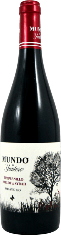 Envio grátis | Vinho tinto Yuntero Mundo Jovem D.O. La Mancha Castela-Mancha Espanha Tempranillo, Merlot, Syrah 75 cl