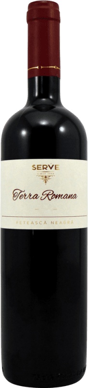 Бесплатная доставка | Красное вино Serve Ceptura Terra Romana Румыния Fetească Neagră 75 cl