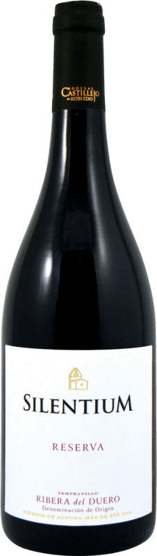 Envoi gratuit | Vin rouge Castillejo de Robledo Silentium Réserve D.O. Ribera del Duero Castille et Leon Espagne Tempranillo 75 cl