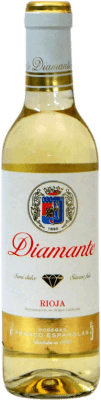 3,95 € | Белое вино Bodegas Franco Españolas Diamante D.O.Ca. Rioja Ла-Риоха Испания Viura Половина бутылки 37 cl