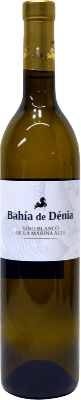 Envio grátis | Vinho branco Xaló Bahía de Denia D.O. Alicante Comunidade Valenciana Espanha Mascate de Alexandria 75 cl