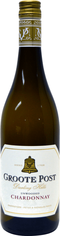 Бесплатная доставка | Белое вино Groote Post I.G. Western Australia Western Cape South Coast Южная Африка Chardonnay — Шардоне 75 cl