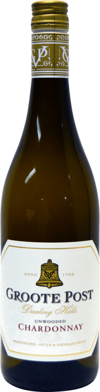 Free Shipping | White wine Groote Post I.G. Western Australia Western Cape South Coast South Africa Chardonnay 75 cl