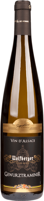 Бесплатная доставка | Белое вино Wolfberger A.O.C. Alsace Эльзас Франция Gewürztraminer — Гевюрцтраминер 75 cl