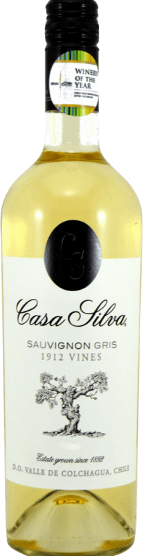 Бесплатная доставка | Белое вино Casa Silva I.G. Valle de Colchagua Долина Колхагуа Чили Sauvignon Grey 75 cl