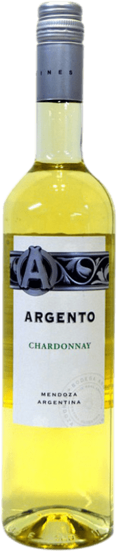 Envío gratis | Vino blanco Argento Luján de Cuyo Argentina Chardonnay 75 cl