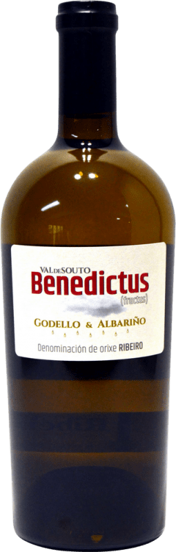 Envio grátis | Vinho branco Val de Souto Benedictus Fructus D.O. Ribeiro Galiza Espanha Godello, Albariño 75 cl