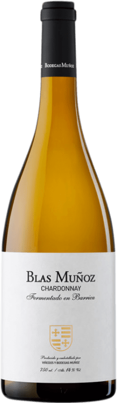 Free Shipping | White wine Blas Muñoz I.G.P. Vino de la Tierra de Castilla y León Castilla y León Spain Chardonnay 75 cl