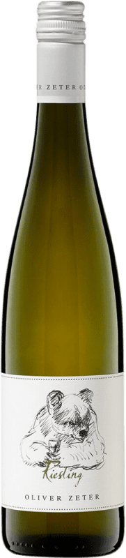 Envio grátis | Vinho branco Oliver Zeter Seco Q.b.A. Pfälz Pfälz Alemanha Riesling 75 cl