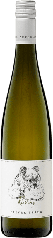Envio grátis | Vinho Branco Oliver Zeter Trocken — Seco Q.b.A. Pfälz Pfälz Alemanha Riesling 75 cl