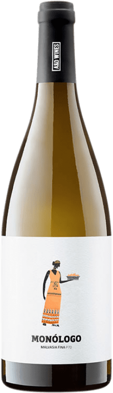 Envoi gratuit | Vin blanc A&D Monólogo I.G. Minho Minho Portugal Malvasía 75 cl