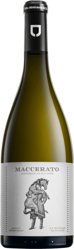 Envio grátis | Vinho Branco Viña Almirante Maccerato D.O. Rías Baixas Galiza Espanha Albariño — Albarinho 75 cl
