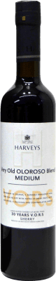 送料無料 | 強化ワイン Harvey's Oloroso VORS D.O. Jerez-Xérès-Sherry アンダルシア スペイン Palomino Fino, Pedro Ximénez ボトル Medium 50 cl