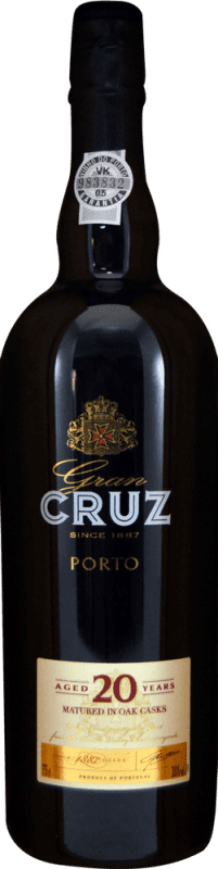 42,95 € | Крепленое вино Gran Cruz I.G. Porto порто Португалия 20 Лет 75 cl