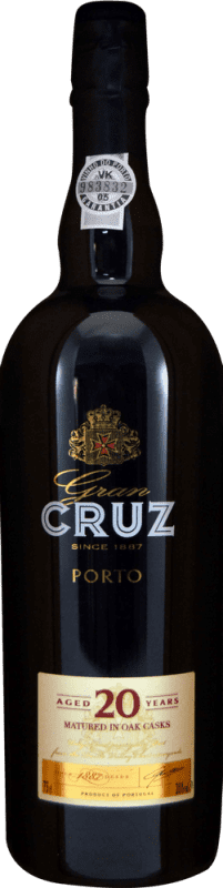 69,95 € Envio grátis | Vinho fortificado Gran Cruz I.G. Porto 20 Anos