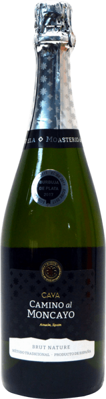 送料無料 | 白スパークリングワイン Monasterio de Vereula Camino al Moncayo ブルットの自然 スペイン Macabeo, Xarel·lo, Parellada 75 cl