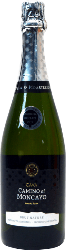 Kostenloser Versand | Weißer Sekt Monasterio de Vereula Camino al Moncayo Brut Nature Spanien Macabeo, Xarel·lo, Parellada 75 cl