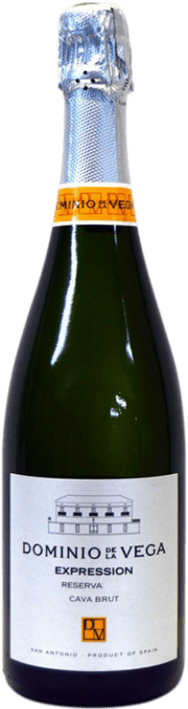 Envoi gratuit | Blanc mousseux Dominio de la Vega Expression Brut D.O. Utiel-Requena Communauté valencienne Espagne Macabeo 75 cl