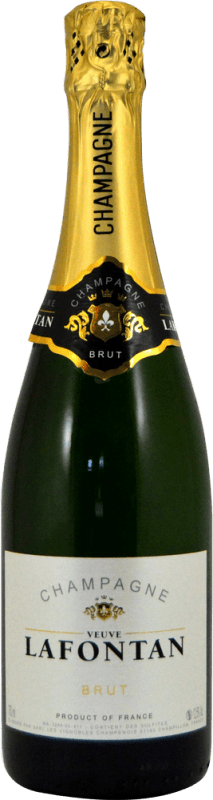 免费送货 | 白起泡酒 Les Vignobles Champenois Lafontan 香槟 A.O.C. Champagne 香槟酒 法国 75 cl