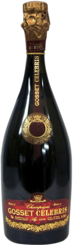 Бесплатная доставка | Белое игристое Gosset Celebris брют A.O.C. Champagne шампанское Франция 75 cl