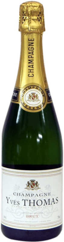 送料無料 | 白スパークリングワイン Deregard Massing Yves Thomas Brut A.O.C. Champagne シャンパン フランス 75 cl