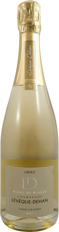 Envio grátis | Espumante branco La Ruche Lévêque Dehan Blanc de Blancs Brut A.O.C. Champagne Champagne França Pinot Preto, Chardonnay, Pinot Meunier 75 cl