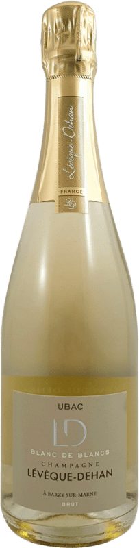 55,95 € Free Shipping | White Sparkling Wine La Ruche Lévêque Dehan Brut Blanc de Blancs A.O.C. Champagne