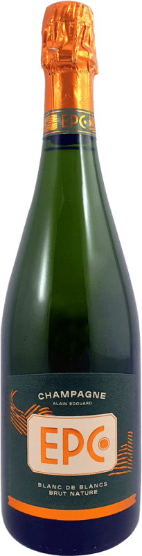 Kostenloser Versand | Weißer Sekt Alain Edouard EPC Blanc de Blancs Brut Natur A.O.C. Champagne Champagner Frankreich Chardonnay 75 cl