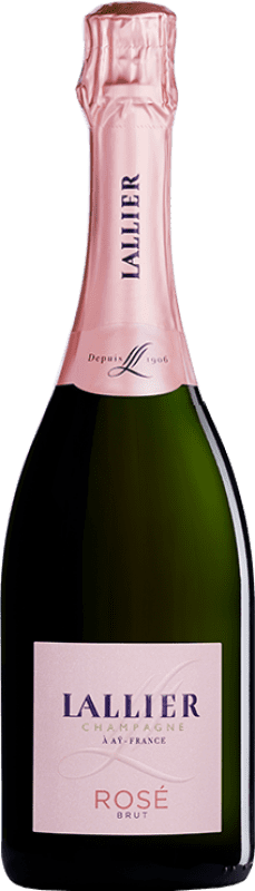 Envio grátis | Espumante rosé Lallier Grand Rosé Grand Cru Brut A.O.C. Champagne Champagne França Pinot Preto, Chardonnay 75 cl