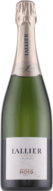 Free Shipping | White sparkling Lallier Reflexion R.019 Brut A.O.C. Champagne Champagne France Pinot Black, Chardonnay 75 cl