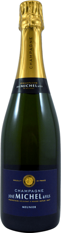 Spedizione Gratuita | Spumante Bianco José Michel Extra Brut A.O.C. Champagne champagne Francia Pinot Meunier 75 cl